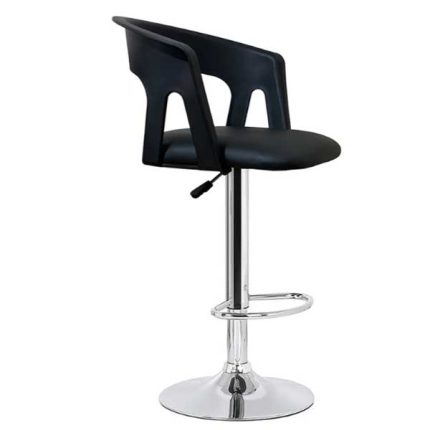 (PVC) Plastic Bar Stool With Backs