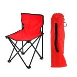 Ray Red Portable Folding Chair With Carry Bag - Image 4