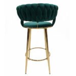 Twister Gold Bar Stool - Image 3
